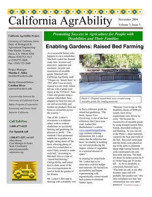 Enabling Gardens - Raised Bed Farming