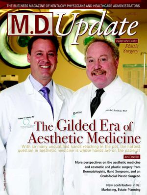 June 2011 "The Gilded Era of Aesthetic Medicine"  M.D. Update Kentucky Edition
