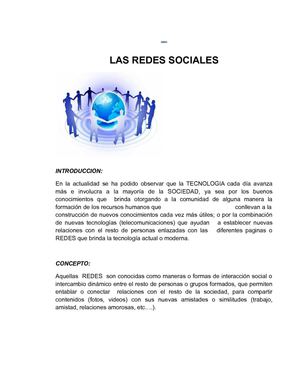 Las Redes Sociales - 2011