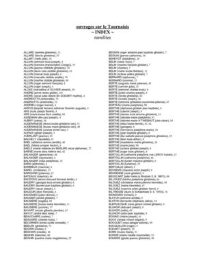 RUMILLIES notre village   