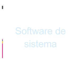 SOFTWARE DE SISTEMA