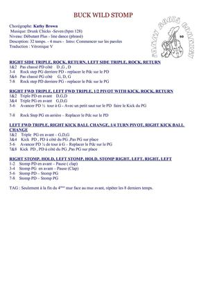 Buck Wild Stomp de Kathy Brown