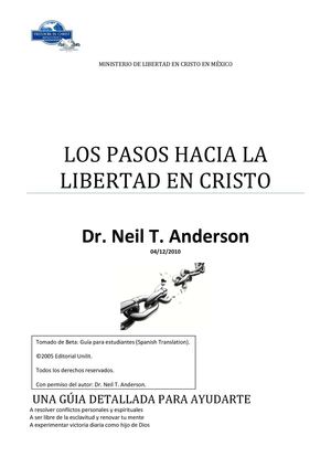 LOS PASOS HACIA LA LIBERTAD EN CRISTO - NEIL T. ANDERSON