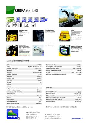 COBRA 65 DRI - SAELEN