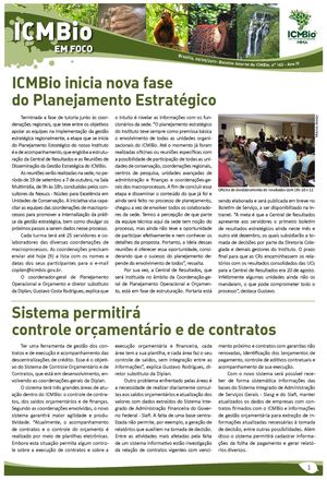 Boletim ICMBio em Foco 162‏