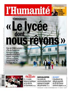 12 septembre 2011- L'Humanité