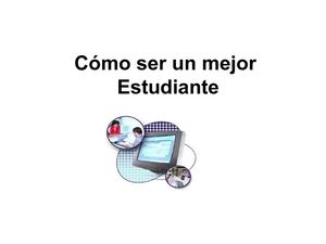 Cómo ser un mejor Estudiante!