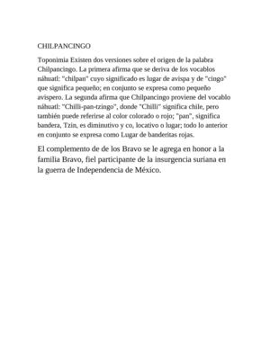 significado de chilpancingo