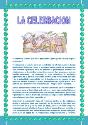 LA CELEBRACION