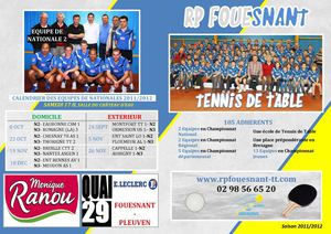 Brochure Saison 2011-2012