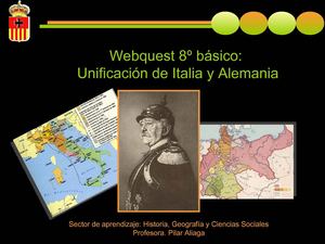 Unificación de Italia y Alemania