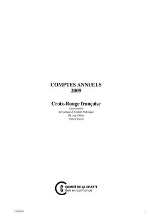 2009 - Comptes annuels