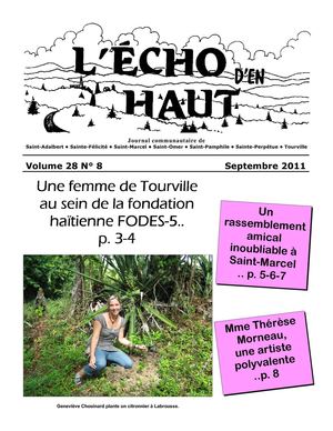 Journal l'Écho d'en Haut Inc. (septembre 2011)