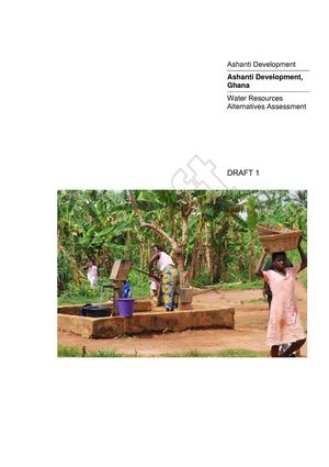 Water Resources Alternatives, Apr 10