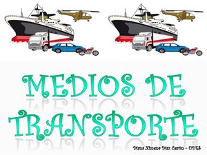 Medios de transporte