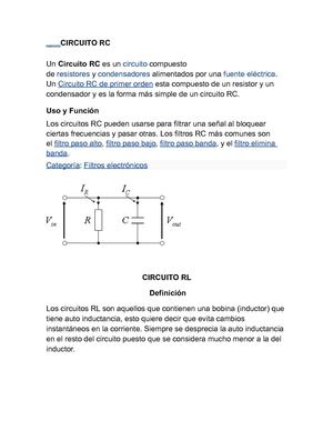 CIRCUITO RC