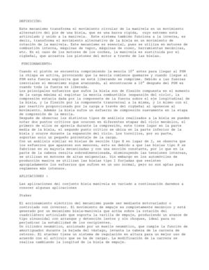 Mecanismo de biela y manivela