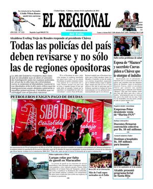 El Regional del Zulia 16-09-2011