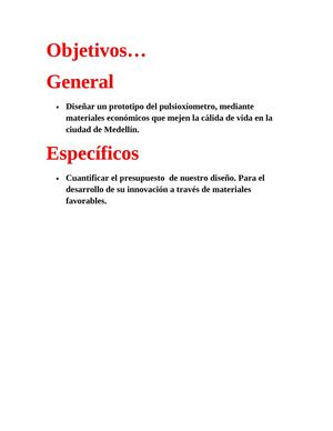 Objetivos