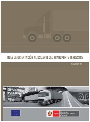 Guía de Orientación de Transporte Terretre