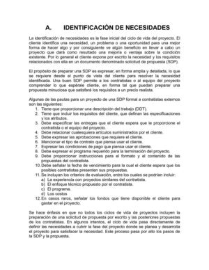 IDENTIFICACIÓN DE NECESIDADES