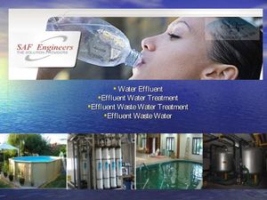 Water Effluent-Effluent water treatment-Effluent Waste Water