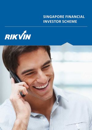 Rikvin Financial Investor Scheme
