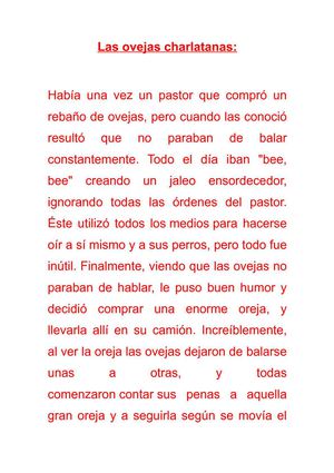 Las ovejas charlatanas.doc