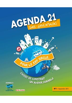 Le Journal de l'Agenda21 _ 1_septembre 2011