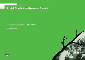 Parc de Corbeil // Projet Graphisme Gymnase Dupaty