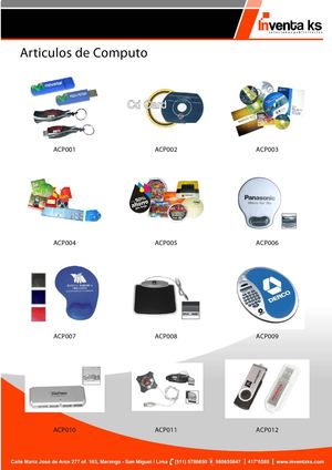 Catalogo Merchandising - Inventa KS