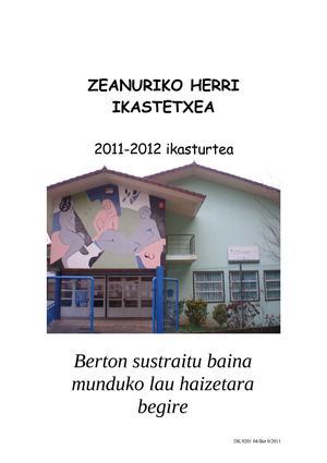 11-12 eskola gida euskaraz