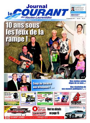 Edition du 14 septembre 2011