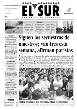 El Sur 21 de septiembre de 2011