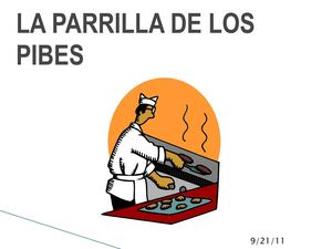 La Parrilla de los Pibes