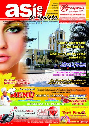 Asi es tu revista - Setiembre