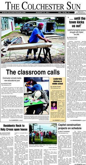 Colchester Sun, 9-1-11