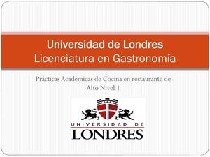 Prácticas 5o Gastronomía Restaurante Alto Nivel 1