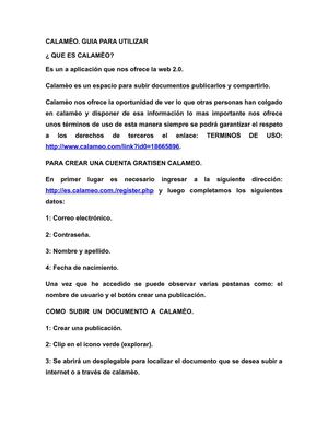 guia para utilizar calameo