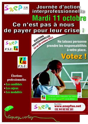 Bulletin SNEP n° 860 - 28/09/11
