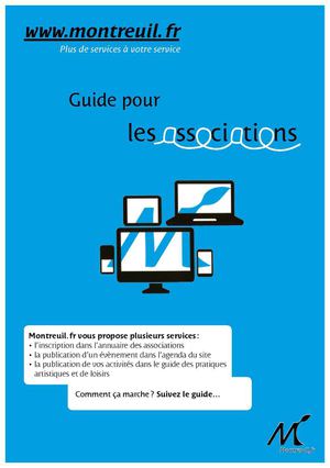 Montreuil.fr - Guide d'utilisation pour les associations