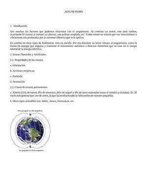 MAGNETISMO