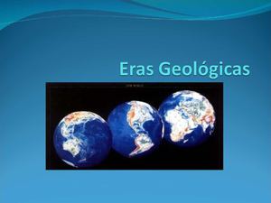 Eras Geológicas
