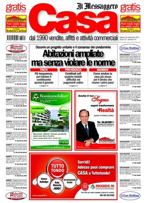 Messaggero Casa 24/09/2011