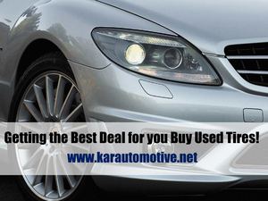 Getting the Best Deal for you - Buy Used Tires!