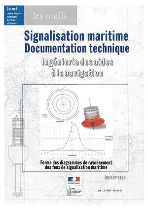 Ingénierie des aides à la navigation - Forme de diagramme de rayonnement des feux de signalisation maritime