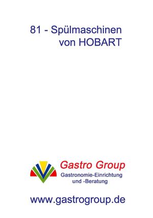 Spülmaschinen von HOBART