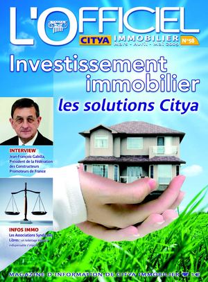L'Officiel de l'immobilier - Investissement immobilier : les solutions CITYA