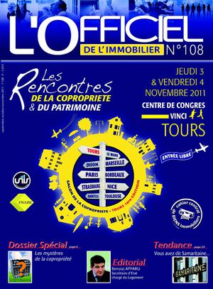 L'Officiel de l'immobilier - Les Rencontres de la Copropriété & du Patrimoine
