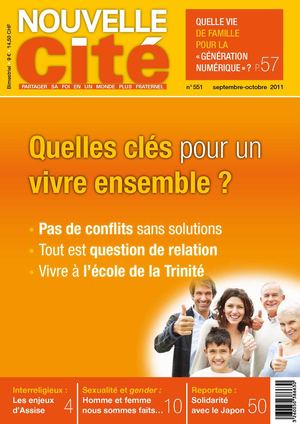 Sélection d'articles de la revue Nouvelle Cité septembre octobre 2011